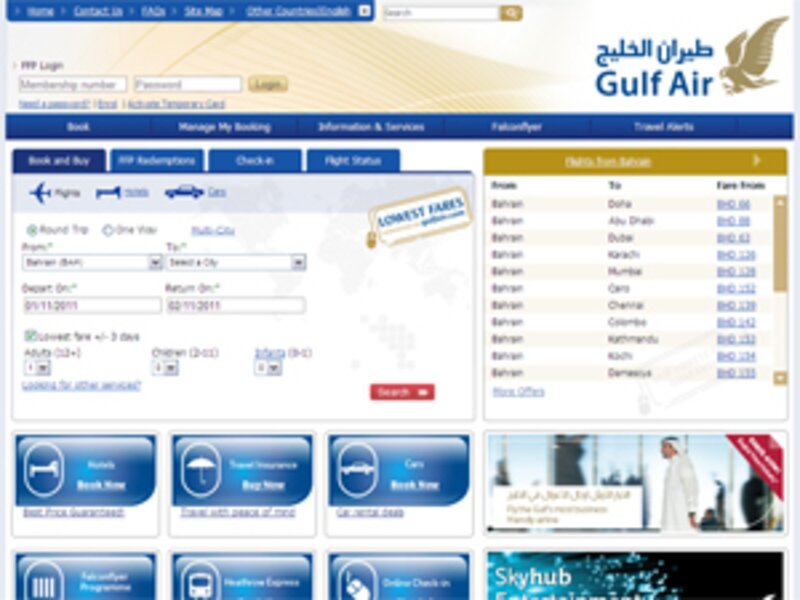 Gulf Air upgrades booking system in renewed Sabre deal
