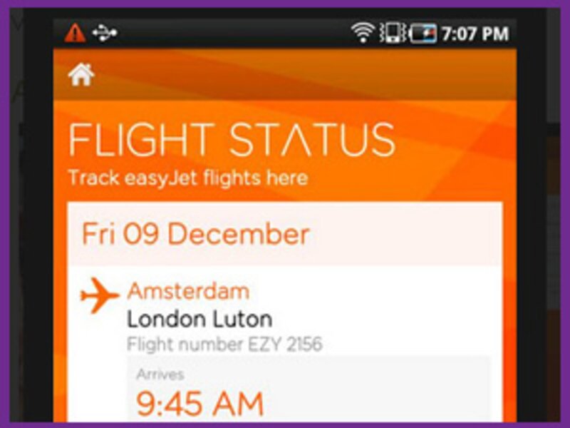 750,000 downloads for easyJet app