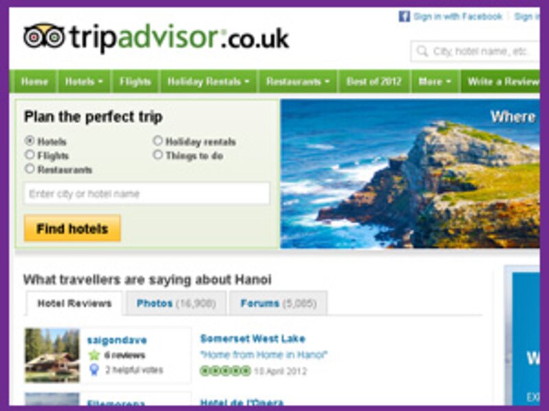Tripadvisor gets more friendly with Facebook