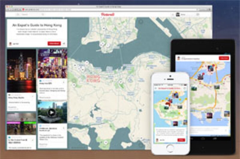 Pinterest gets into travel inspiration with Place Pins