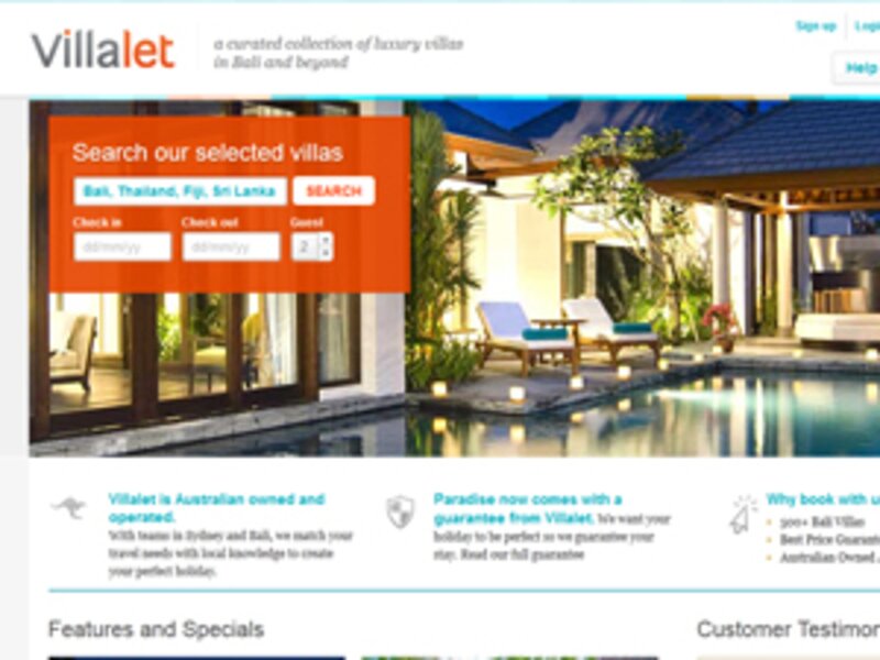 Aussie start-up Villalet.com responds to rising demand for luxury rentals