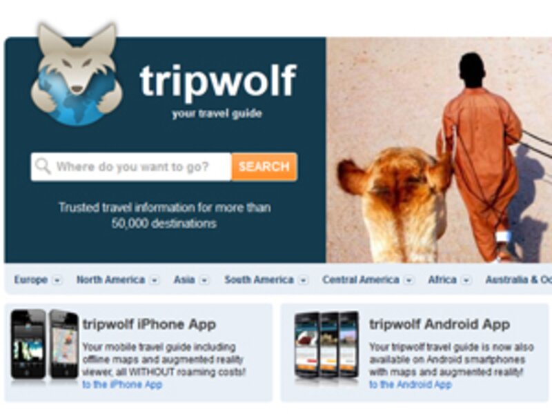 Latest version of Tripwolf travel guide app is optimised for iPads