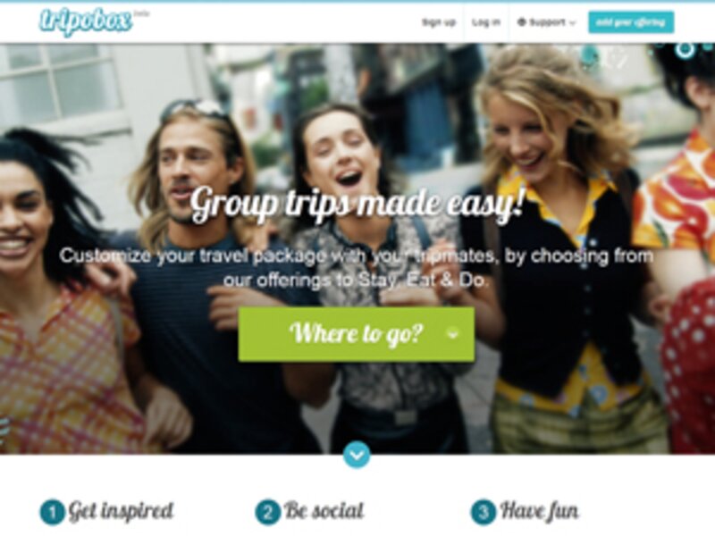 Beta launch for collaborative trip planning marketplace Tripobox