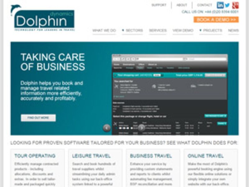 Dolphin Dynamics partners with Travelogix to offer real-time reporting