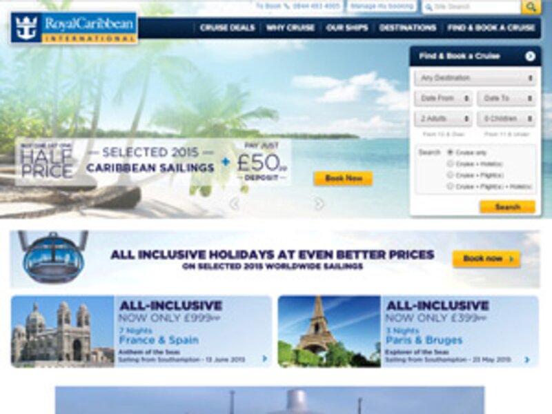 Royal Caribbean hails new agent booking system as faster, powerful and intuitive