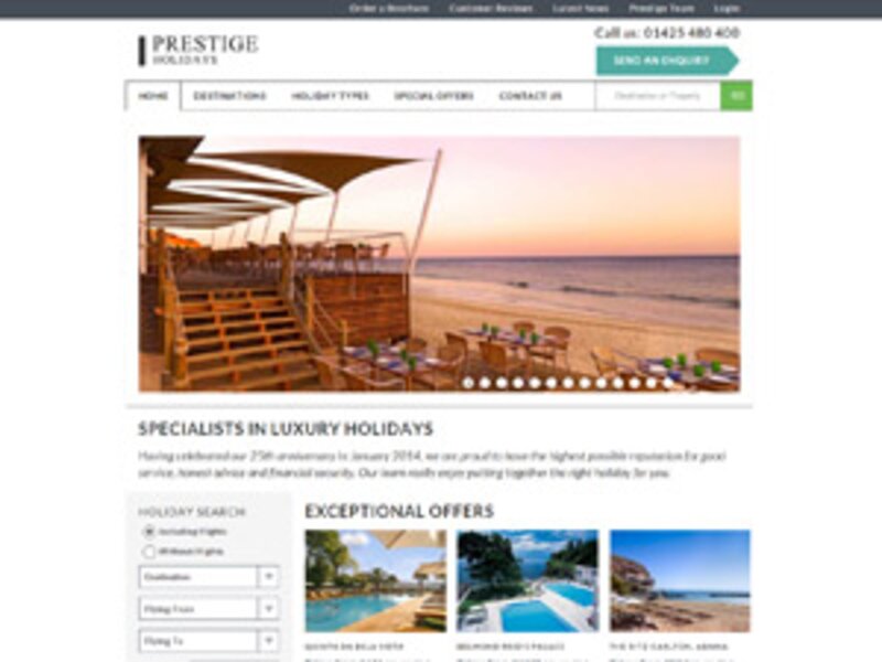 Prestige reveals new trade website in response to agent feedback