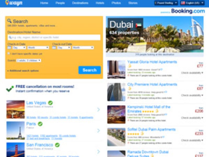 Deal agreed for Booking.com to power WAYN property search