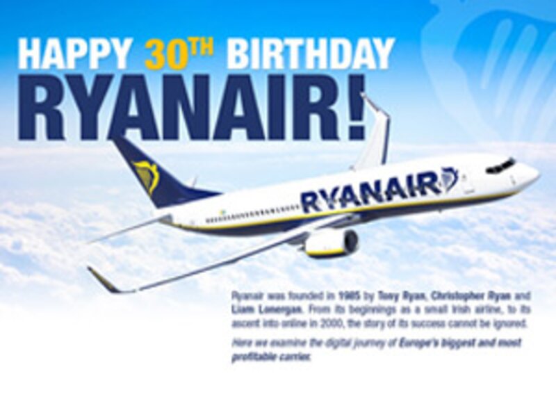 Infographic: Ryanair’s online journey from take-off to cruising altitude