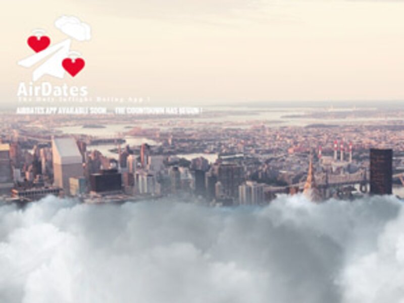In-flight dating app ready for takeoff