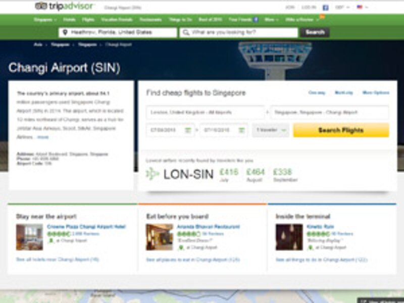 TripAdvisor expands content with 200 dedicated airport pages