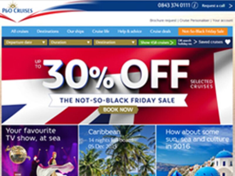 Nucleus makes P&O Cruises’ website shipshape for mobile devices