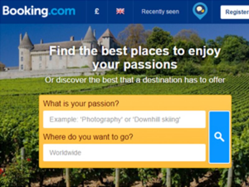 Booking.com and TripAdvisor look to make destinations the inspiration for holiday search