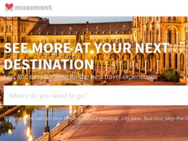 Musement packages and activities booking platform launched