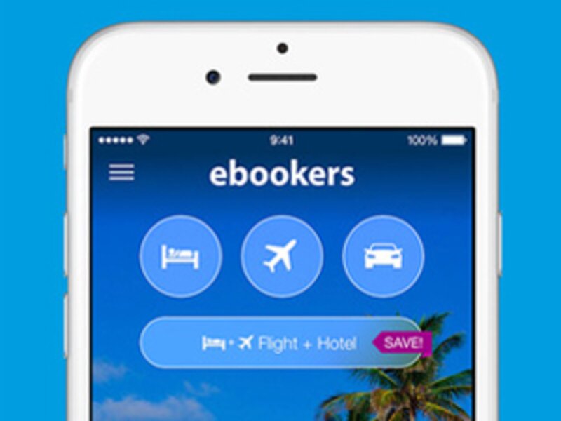 Ebookers app lets customers combine flight and hotel bookings