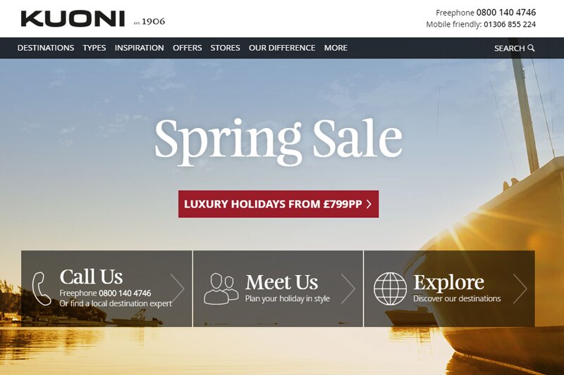 Kuoni denies website functionality becoming less trade-friendly