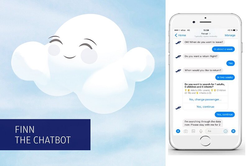 Finnair launches chatbot through which customers can book flights