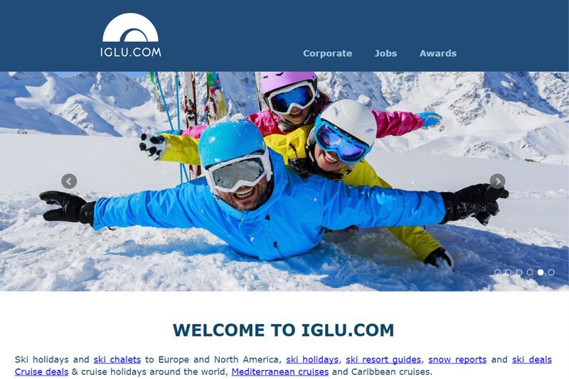 Iglu revamps website with mobile integration and voice search