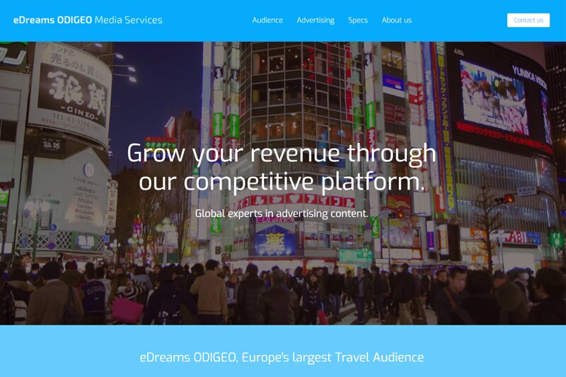New eDreams ODIGEO platform to attract online advertisers