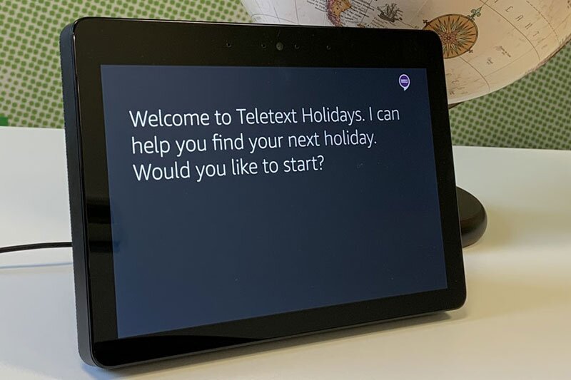 Teletext Holidays embraces voice with new Alexa holiday finder Skill