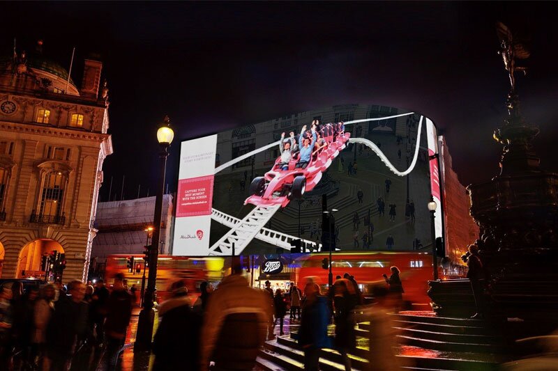 Video: Abu Dhabi claims Guinness World Record for using largest AR screen in London