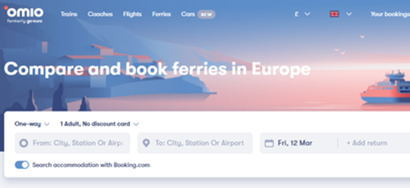 Multi-modal platform Omio integrates Ferryhopper Mediterranean content