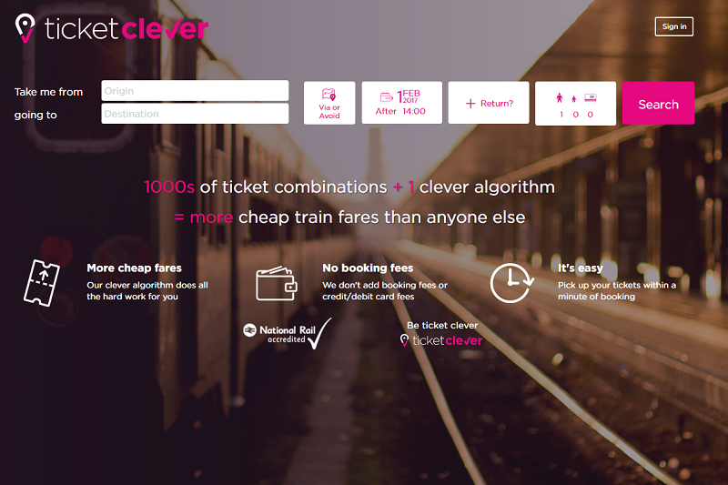 New fare-splitting website Ticketclever opens to rail market
