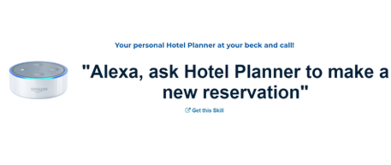 HotelPlanner Alexa skill launches connecting users with ‘gig-economy agents’