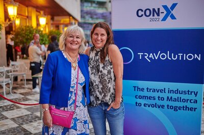 Con-X 2022 Mallorca: Welcome drinks sponsored by Travolution and conference