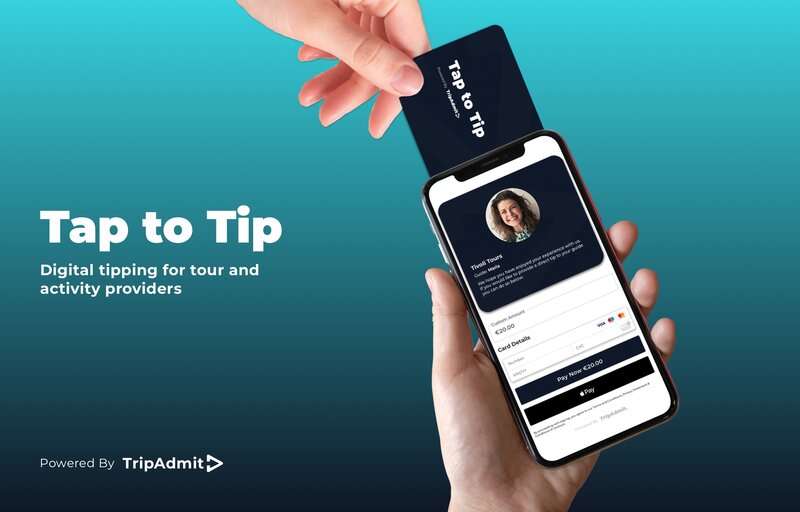 TripAdmit launches cashless digital tipping solution for tour guides