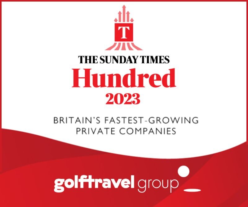 Golf Travel Group recognised in The Sunday Times 100 & Febe.com Growth 100