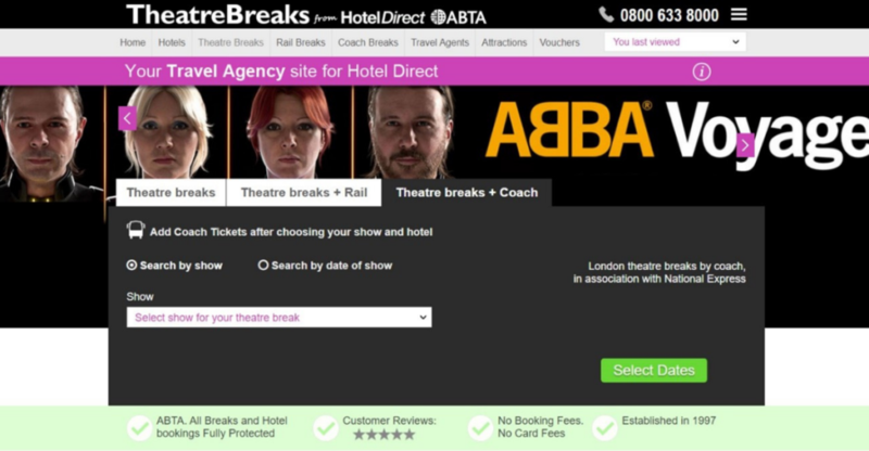 Hotel Direct develops dynamic coach break booking platform for trade