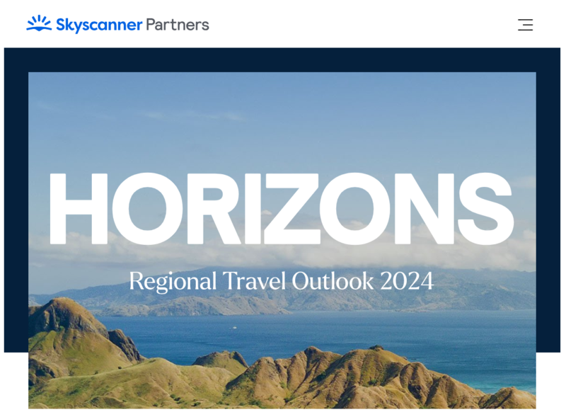 Skyscanner reveals its latest Horizons Report