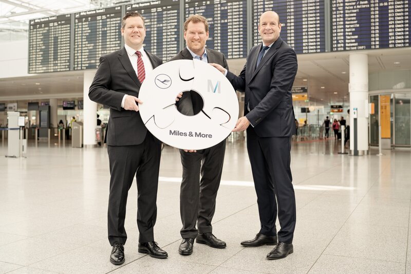 Munich Airport and Lufthansa partners with loyalty programme Miles and More