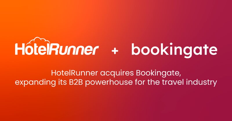 HotelRunner snaps up B2B travel marketplace Bookingate