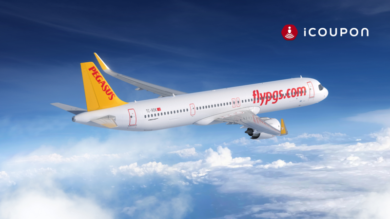 iCoupon partnres with Turkish carrier Pegasus Airlines