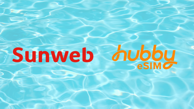 Hubby eSIM is Sunweb’s provider of choice in key holiday destinations