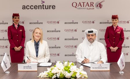 Qatar Airways and Accenture embark on AI-powered partnership
