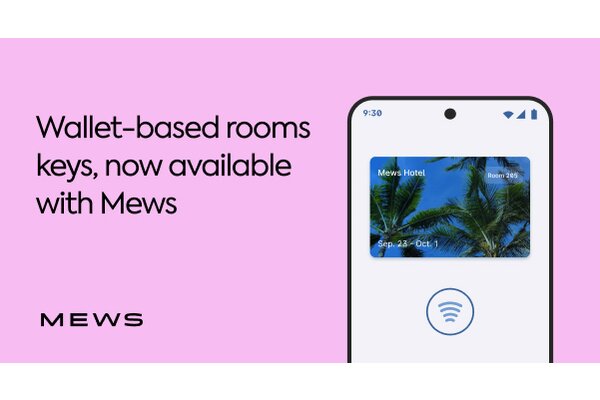 Mews rolls out Digital Wallet hotel key integration