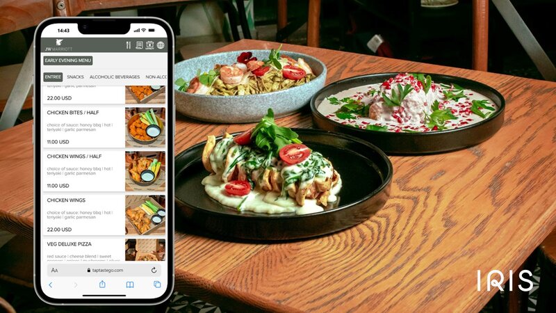 IRIS reveals latest hospitality mobile ordering trends