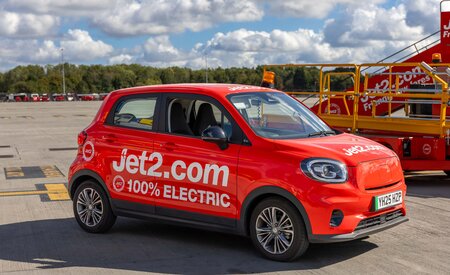 Jet2.com reaches 100% electric ground service equipment at Newcastle Airport